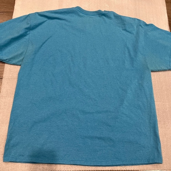 [2XL]ICEE Blue Polar Bear Graphic S/S Crew Neck Novelty Shirt - Picture 3 of 5